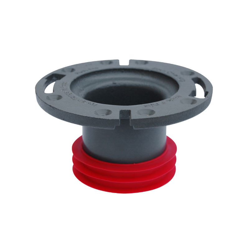 Closet Flange, Inside Pipe Gasket, Cast Iron