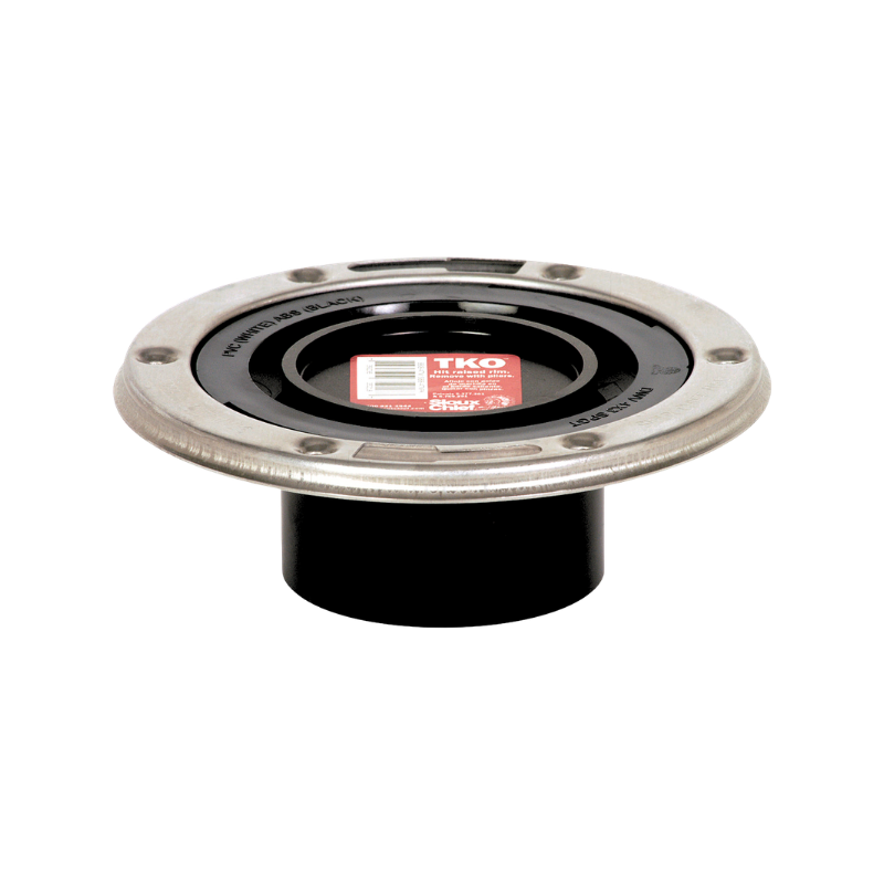 Closet Flange, TKO Spigot Stainless Steel Swivel
