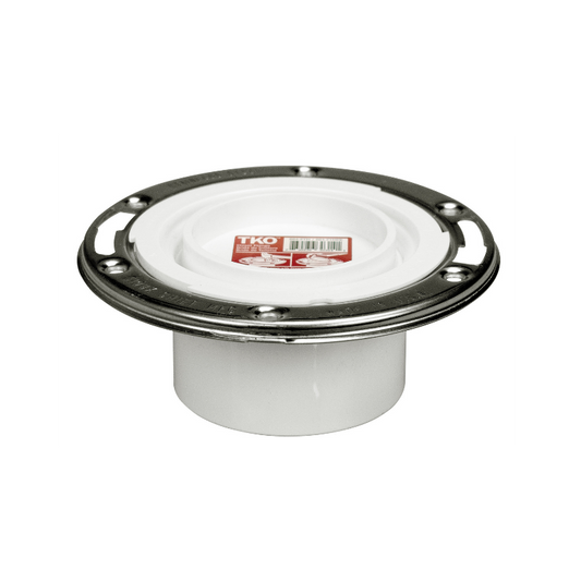 Closet Flange, TKO Stainless Steel Swivel Ring