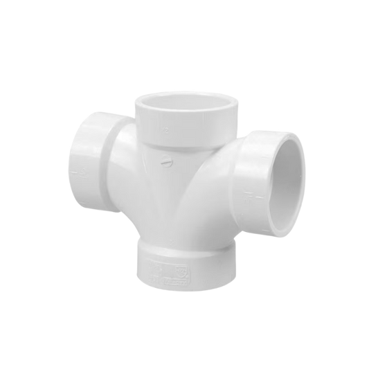 Double Sanitary Tee Reducing